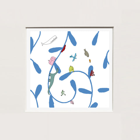 Guido Scarabottolo | Senza titolo | 25 x 25 cm | (MINISCA 76)