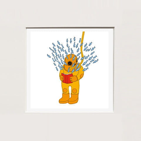 Guido Scarabottolo | Senza titolo | 25 x 25 cm | (MINISCA 79)