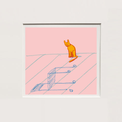 Guido Scarabottolo | Le Sedie - 2 | 25 x 25 cm | (MINISCA 10)