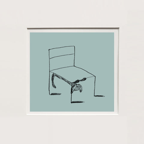 Guido Scarabottolo | Le Sedie - 4 | 25 x 25 cm | (MINISCA 12)