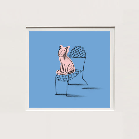 Guido Scarabottolo | Le Sedie - 6 | 25 x 25 cm | (MINISCA 14)