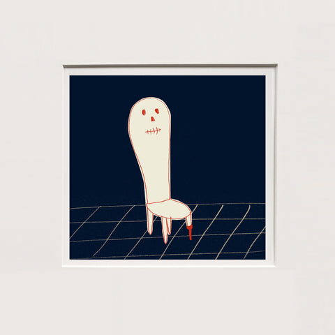 Guido Scarabottolo | Le Sedie - 7 | 25 x 25 cm | (MINISCA 15)