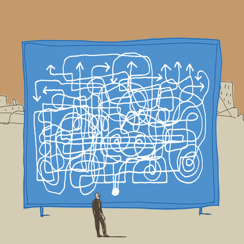 Guido Scarabottolo | Senza titolo | 27 x 27 cm | (MINISCA 54)