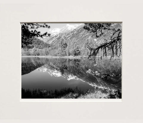 Margherita Lazzati | Cartoline dall'Engadina | Lago Gravatscha | ML P EN 05 | 33 x 40 cm