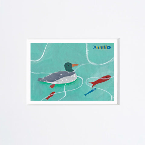 Simona Mulazzani | Anatra | 25 x 25 cm | (MINIMU 32)