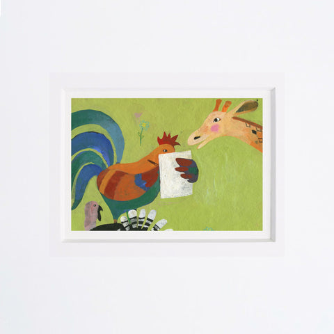 Simona Mulazzani | Letterina | 25 x 25 cm | (MINIMU 33)