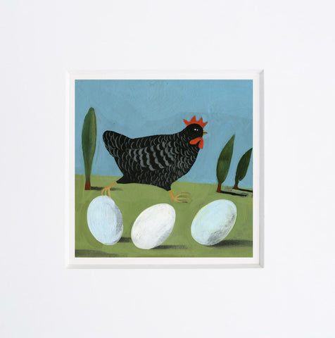 Simona Mulazzani | Gallina | 20 x 20 cm | (MINIMU 44)