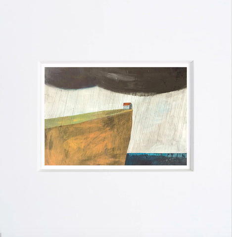 Simona Mulazzani | La casa sulla scogliera | 25 x 25 cm | (MINIMU 54)