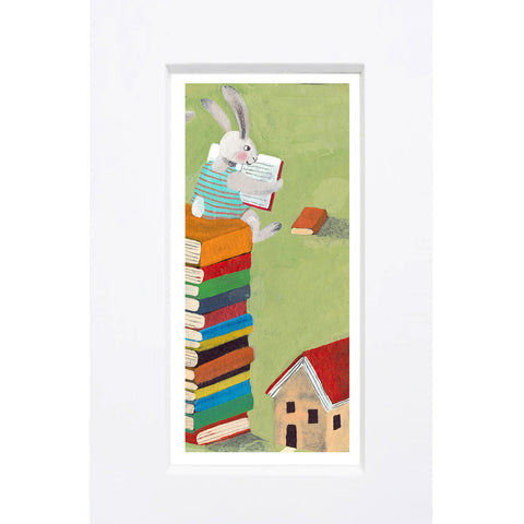 Simona Mulazzani | Coniglio lettore | 27 x 18 cm | (MINIMU 56)