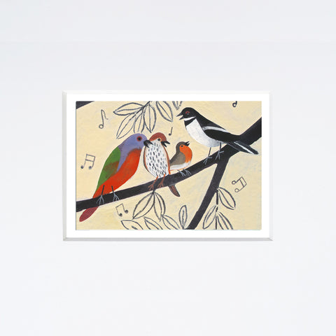 Simona Mulazzani | Canto di primavera | 25 x 25 cm | (MINIMU 87)