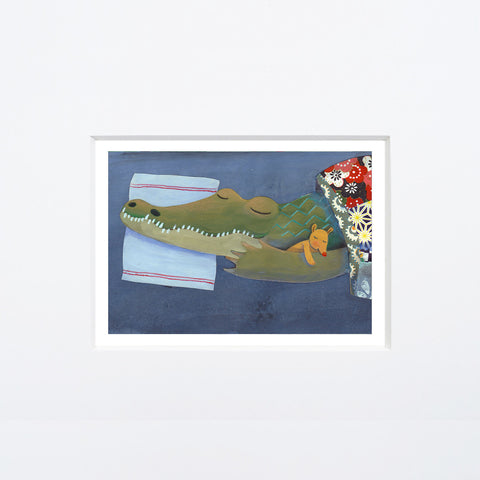 Simona Mulazzani | Coccodrillo | 25 x 25 cm | (MINIMU 89)