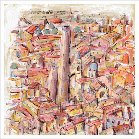 Daniele Righi Ricco | Città | 42 x 42 cm | Bologna | DRR 10