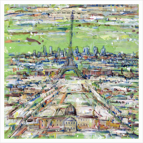 Daniele Righi Ricco | Città | 42 x 42 cm | Parigi | DRR 07