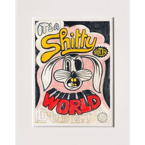 Spider It's a shitty world galleria l'Affiche