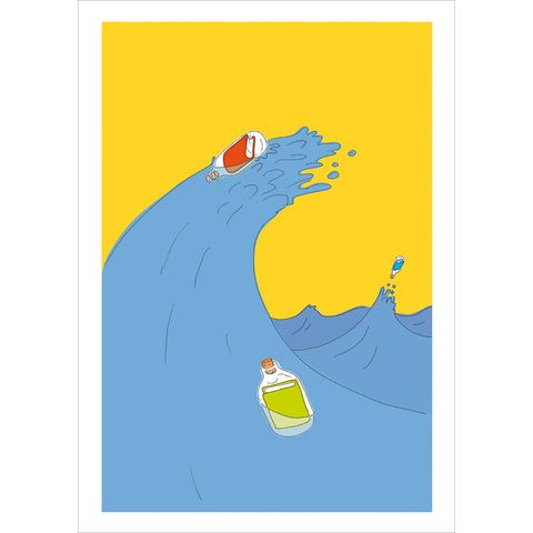 Guido Scarabottolo | Senza titolo | 70 x 50 cm | SCA 153