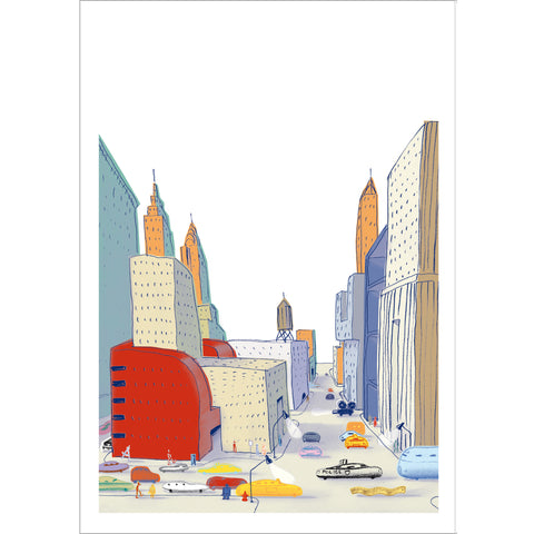 Guido Scarabottolo | Senza titolo | 70 x 50 cm | SCA 154