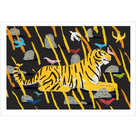 Guido Scarabottolo | Tigre | 75 x 108 cm | SCA 159