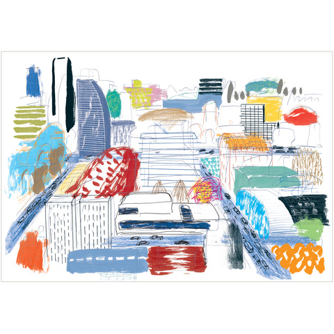 Guido Scarabottolo | Senza titolo | 76 x 108 cm | SCA 43