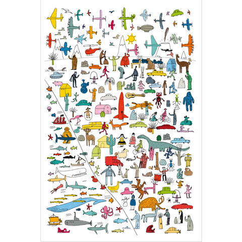 Guido Scarabottolo | Cile | 108 x 75 cm | SCA 57