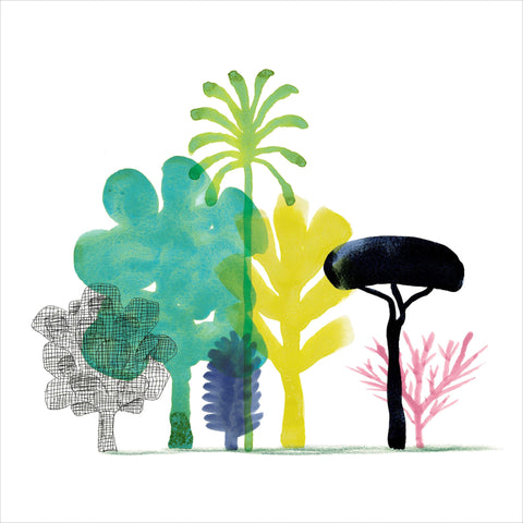 Guido Scarabottolo | Senza titolo | 90 x 90 cm | SCA 197