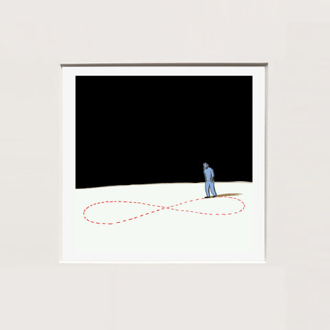 Guido Scarabottolo | Senza titolo | 25 x 25 cm | (MINISCA 48)