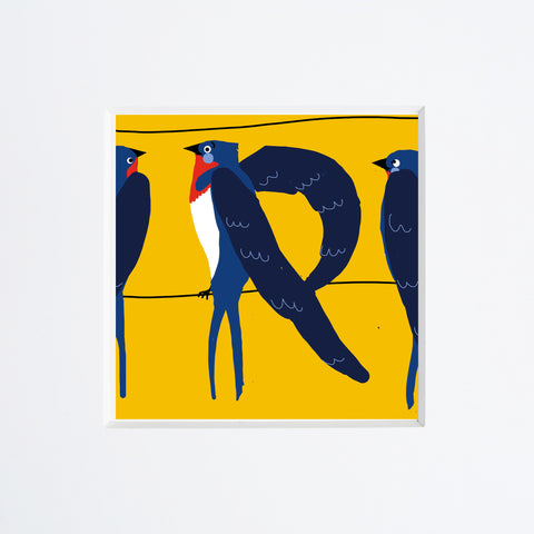 Giovanna Lanfranchi | Lettera R (come Rondine)