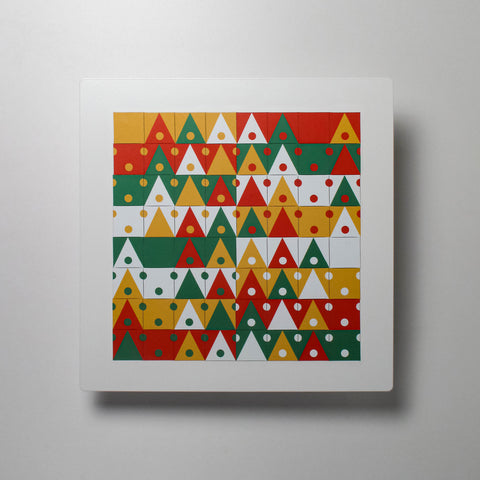 Adriano Attus | Neometria on Black/White Board | 26 | Trees V