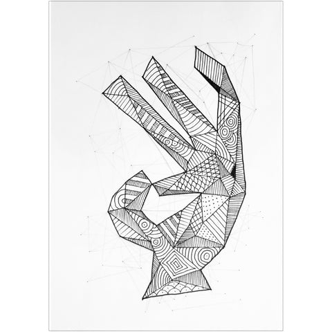 Adriano Attus| Zentangles Mano (MINIATTUS ZEN 03)