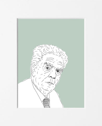 Guido Scarabottolo | Scrittori | Eugenio Montale | SCA SCRI 108