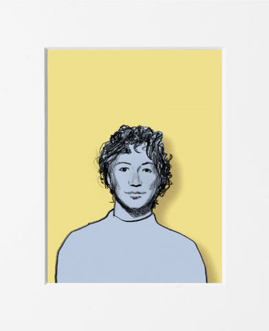 Guido Scarabottolo | Scrittori | Nuala O'Faolain | SCA SCRI 119