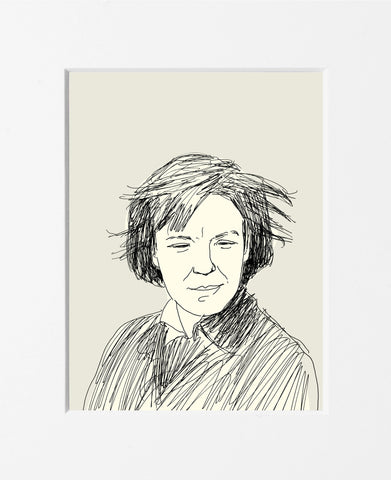 Guido Scarabottolo | Scrittori | Ingeborg Bachmann | SCA SCRI 011