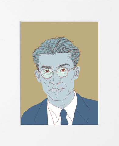 Guido Scarabottolo | Scrittori | Cesare Pavese | SCA SCRI 124