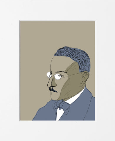 Guido Scarabottolo | Scrittori | Fernando Pessoa | SCA SCRI 128