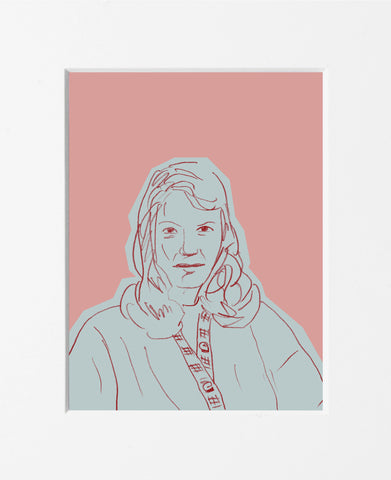 Guido Scarabottolo | Scrittori | Sylvia Plath | SCA SCRI 130