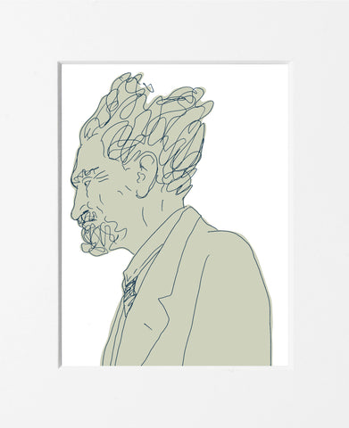 Guido Scarabottolo | Scrittori | Ezra Pound | SCA SCRI 131