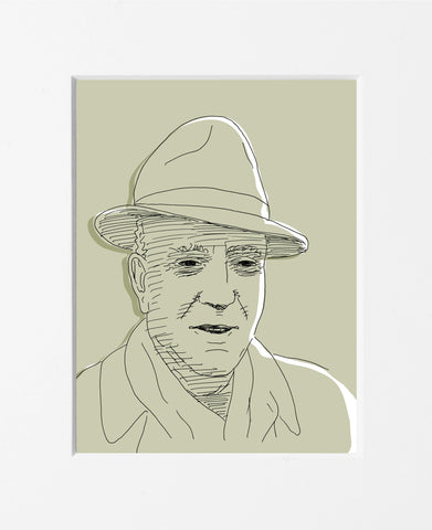 Guido Scarabottolo | Scrittori | Giuseppe Prezzolini | SCA SCRI 136