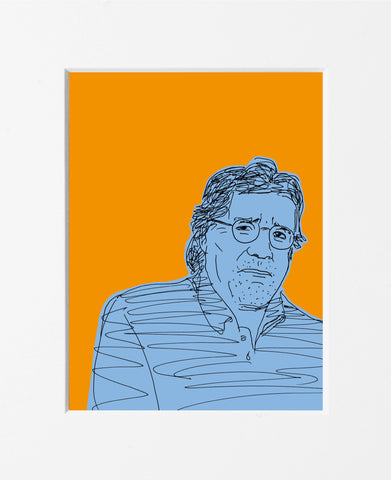 Guido Scarabottolo | Scrittori | Luis Sepúlveda | SCA SCRI 150