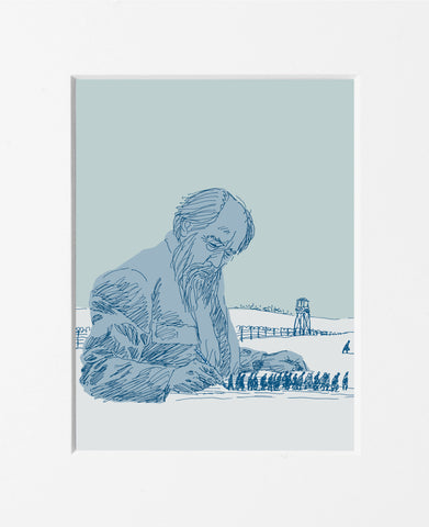 Guido Scarabottolo | Scrittori | Aleksadr Isaevič Solženicyn | SCA SCRI 161