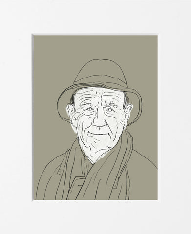 Guido Scarabottolo | Scrittori | William Trevor | SCA SCRI 169