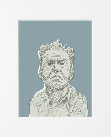 Guido Scarabottolo | Scrittori | Piergiorgio Bellocchio | SCA SCRI 016