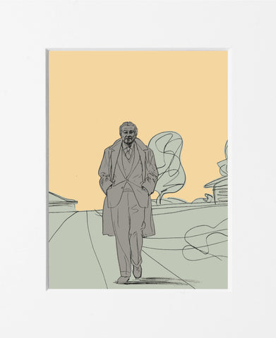 Guido Scarabottolo | Scrittori | Gregor von Rezzori | SCA SCRI 177