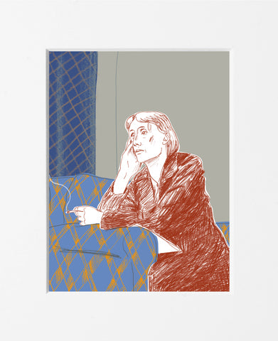 Guido Scarabottolo | Scrittori | Virginia Woolf | SCA SCRI 180