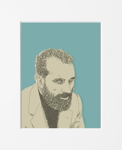 Guido Scarabottolo | Scrittori | Giuseppe Berto | SCA SCRI 020