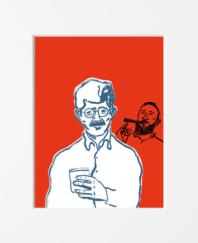 Guido Scarabottolo | Scrittori | Alfredo Bryce Echenique | SCA SCRI 027