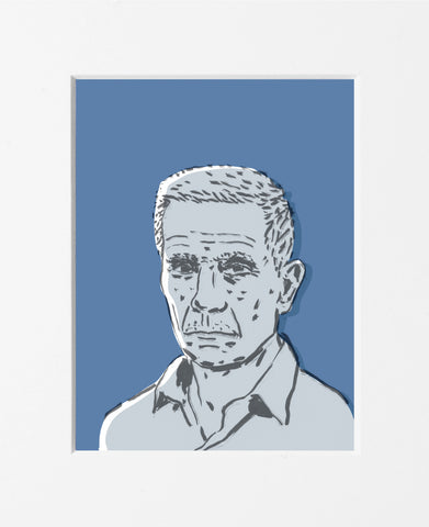 Guido Scarabottolo | Scrittori | Dino Buzzati | SCA SCRI 030