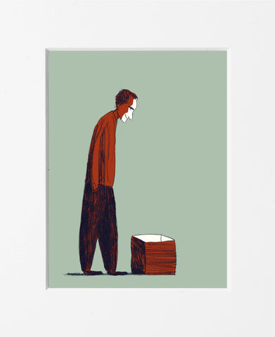 Guido Scarabottolo | Scrittori | Italo Calvino | SCA SCRI 031