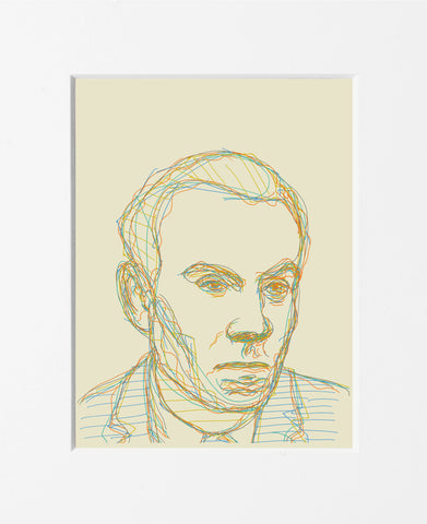 Guido Scarabottolo | Scrittori | Luis-Ferdinand Céline | SCA SCRI 035