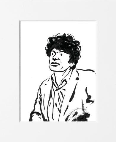 Guido Scarabottolo | Scrittori | Gregory Corso | SCA SCRI 040