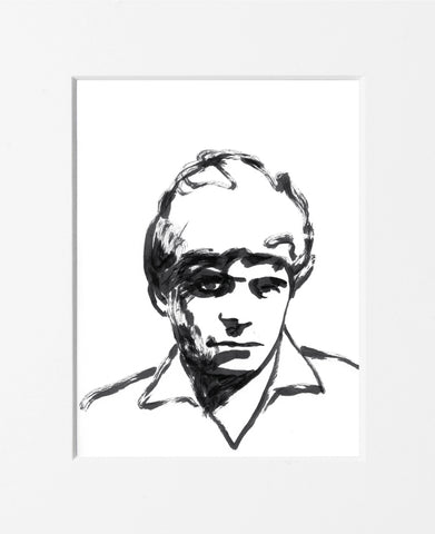 Guido Scarabottolo | Scrittori | Gregory Corso | SCA SCRI 041