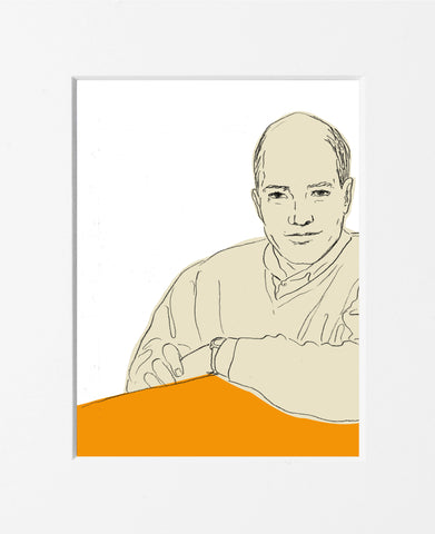 Guido Scarabottolo | Scrittori | Alain de Botton | SCA SCRI 045